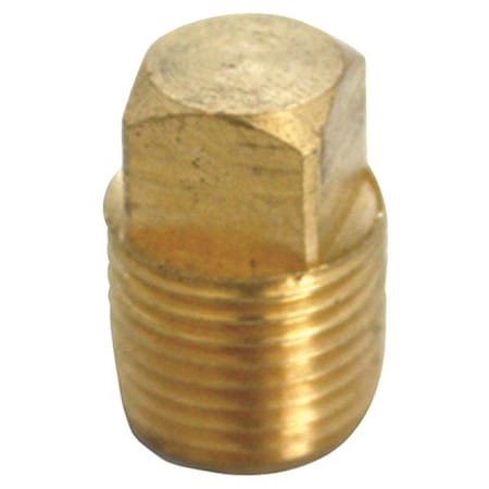 Homeplus+ ATC 3/4 in. MPT Brass Square Head Cored Plug 6JC120810701015